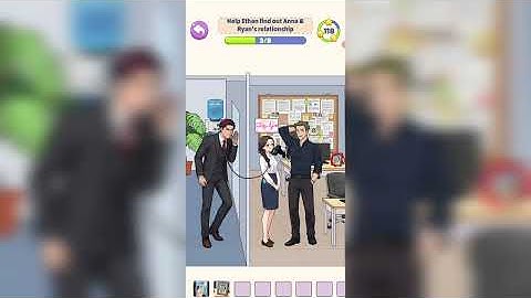Tricky story level 47 Help Ethan found out the Anna and Ryan relationship solution 