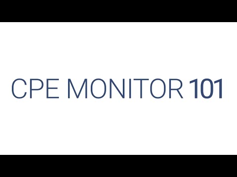 CPE Monitor 101