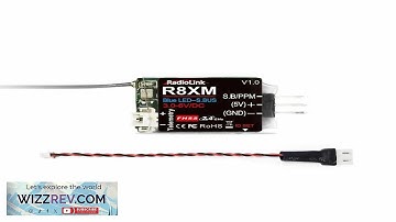 Radiolink R8XM 2.4GHz 8CH FHSS SBUS/PPM Mini Receiver Built-in Telemetry 4000M Control Review