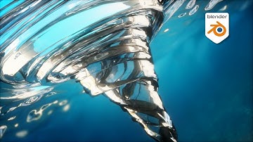 [Outdated][Noding] Procedural Whirlpool/Water Vortex in Blender Geometry Nodes
