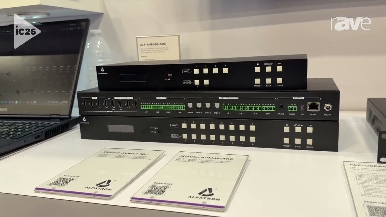 InfoComm 2026: Alfatron Electronics Introduces HDMI Matrix Switcher Series