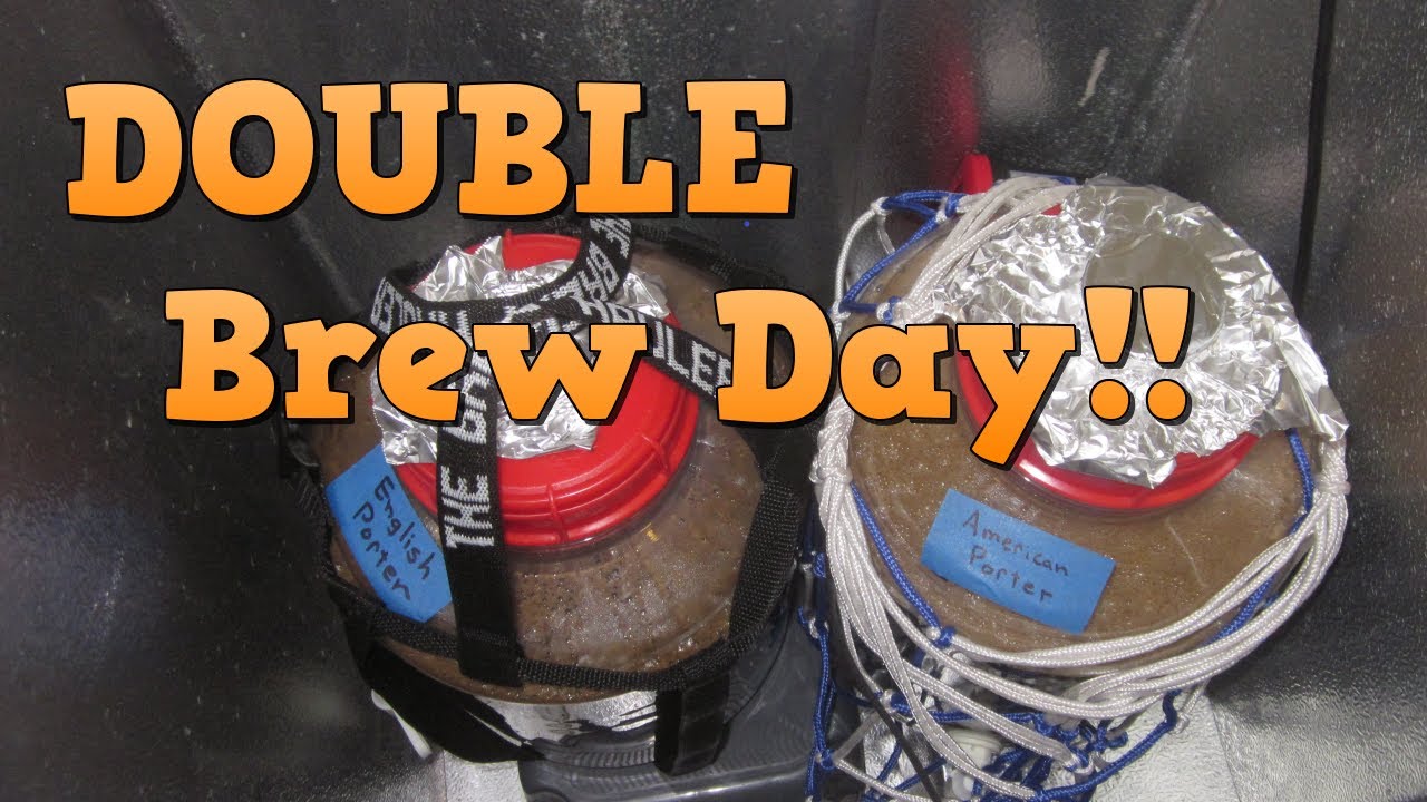 Brewing Competition Beers! (English Porter & American Porter) YouTube