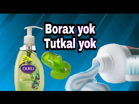 Video: Evde Slime Yapmak Ne Kadar Kolay