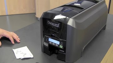 How to clean the Entrust Datacard CD800 ID Card Printer
