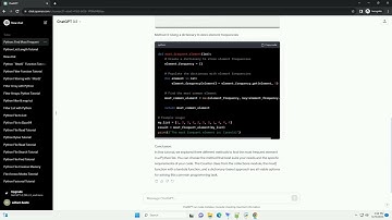 python find most frequent element in list