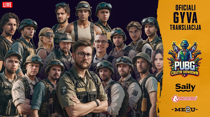 PUBG CREATOR SHOWDOWN Vol. 2 iš GameOn 2024 | !cam2 | !saily !me2u !gaidelis !zpienas