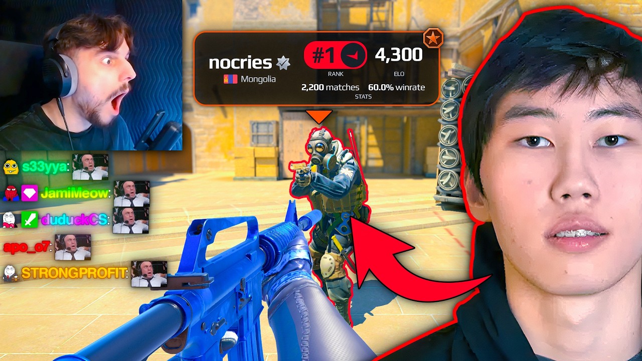 I Played FACEIT with NOCRIES...