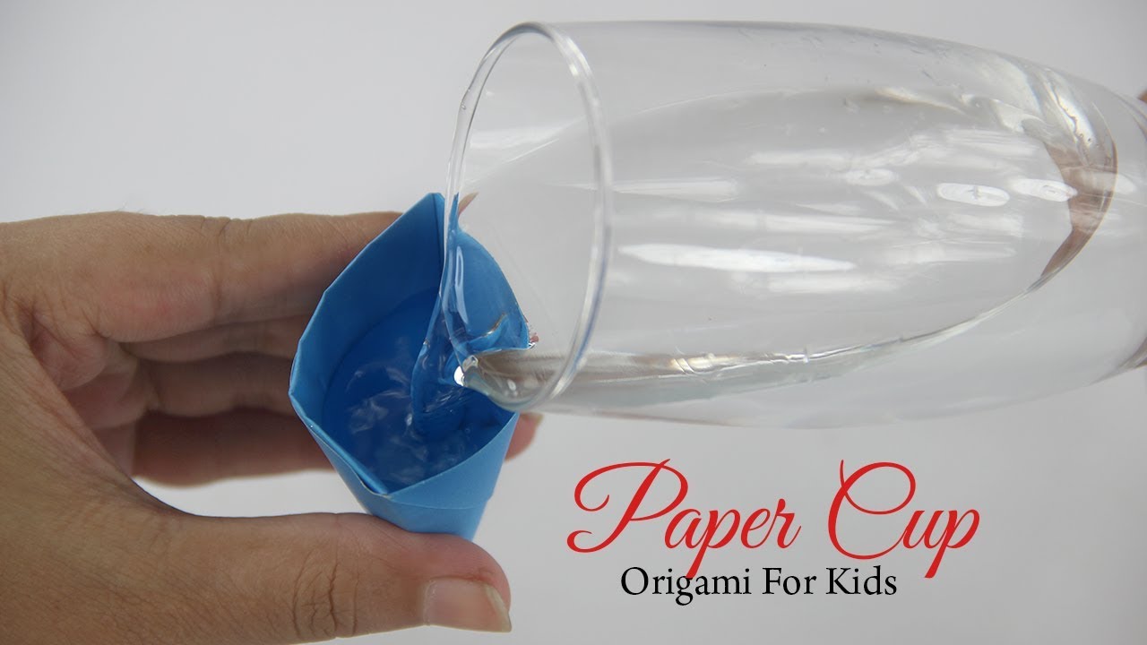 How To Make Paper Cup Easy Origami for Beginners Cup - YouTube