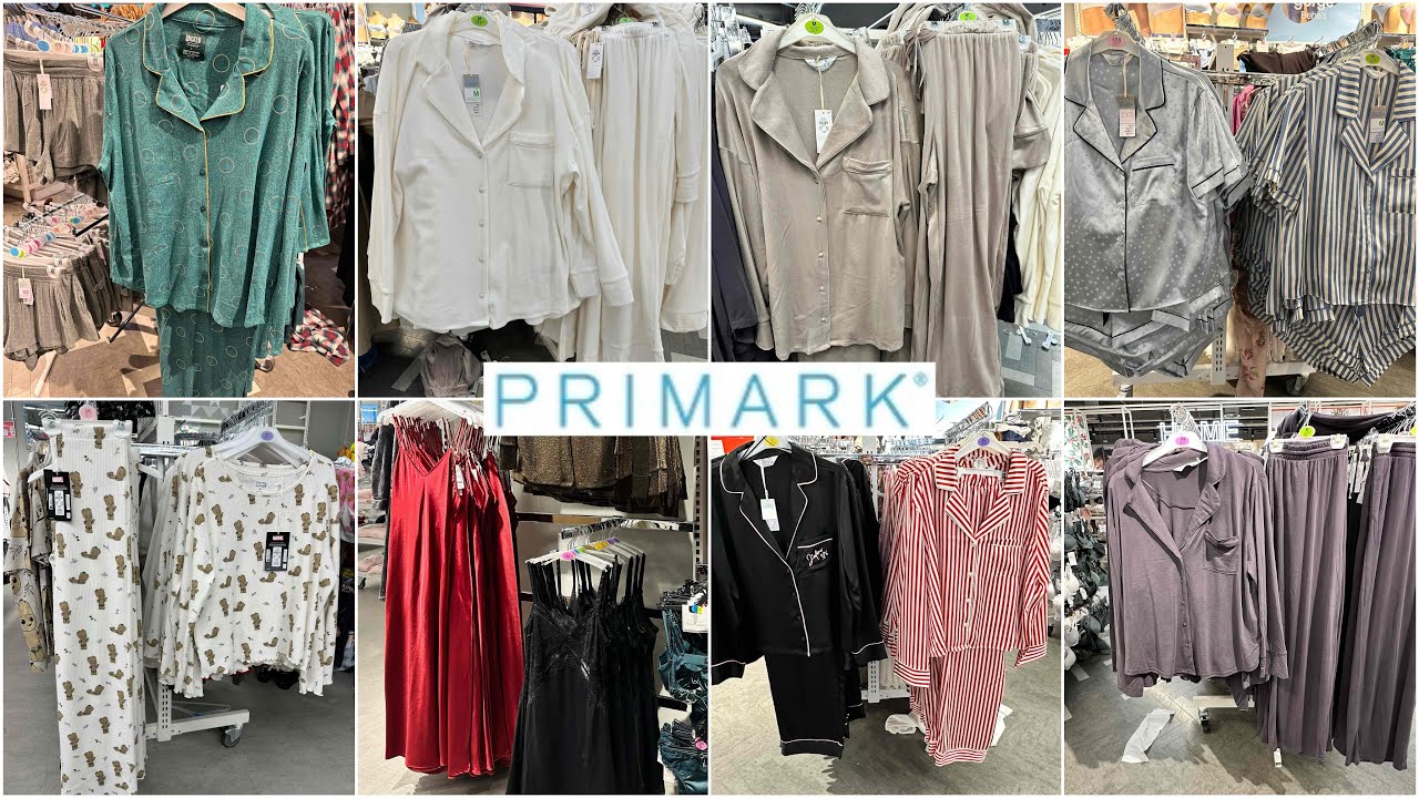 Primark women’s pyjamas new collection / December 2024