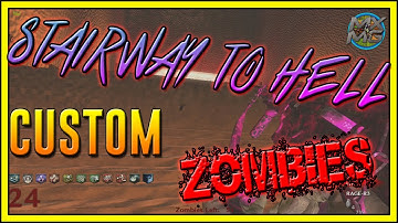 STAIRWAY TO HELL - Custom Zombies Map Buyable Ending - COD WaW