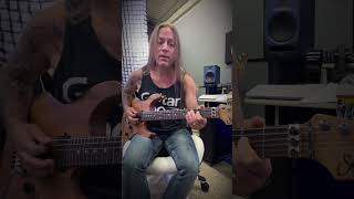 HOW TO PLAY: Hair of the Dog by Nazareth | Steve Stine - Guitar Lesson  #short #shorts