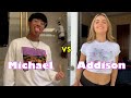 Michael Le vs Addison Rae | TikTok Dance Compilation