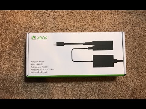 Unboxing the free Xbox One S Kinect Adapter - YouTube