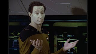 Spock approves of Data's logic... ππ»