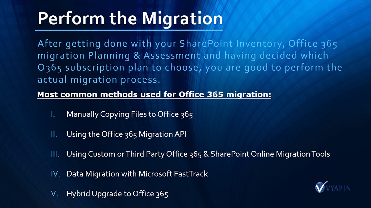 How To Migrate From SharePoint To Office 365? - YouTube