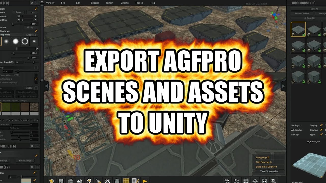 AGFPRO Tutorial: Load AGF scenes into Unity - YouTube