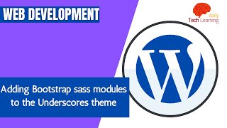 Adding Bootstrap sass modules to the Underscores theme