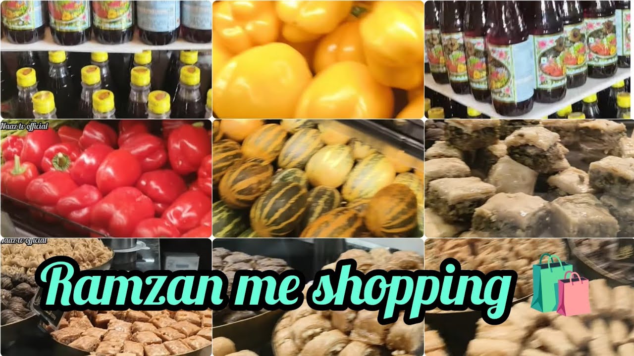 Ramzan ki Shopping 🛍️🛒 || Mall me || Naaz tv official ||