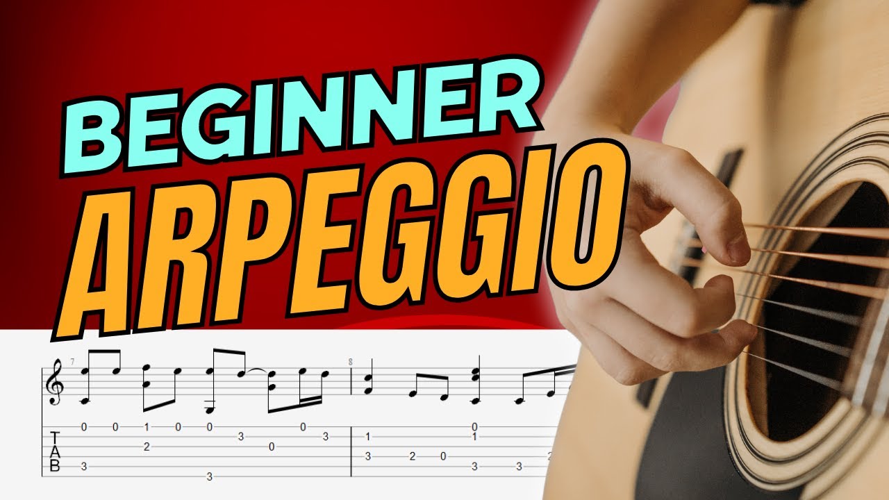 Learn this beginner fingerstyle arpeggio tab! New arpeggios daily - YouTube