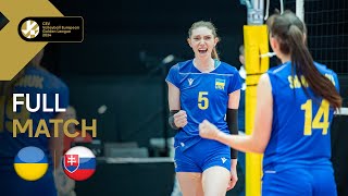 LIVE | Ukraine vs. Slovakia - CEV Volleyball European Golden League 2024