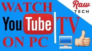 How To Watch YouTube TV on PC (Watch YouTube Without using mouse ) screenshot 1