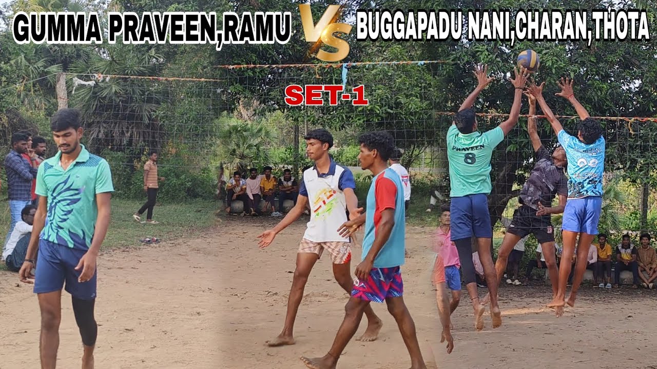 GUMMA PRAVEEN,LEFT RAMU🆚BUGGAPADU NANI,CHARAN THOTA | SET-1| 