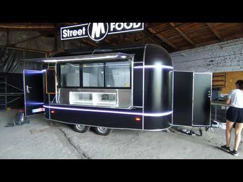 Торговий причіп "Silver" хром із неірж. сталі. 6м., видео 3