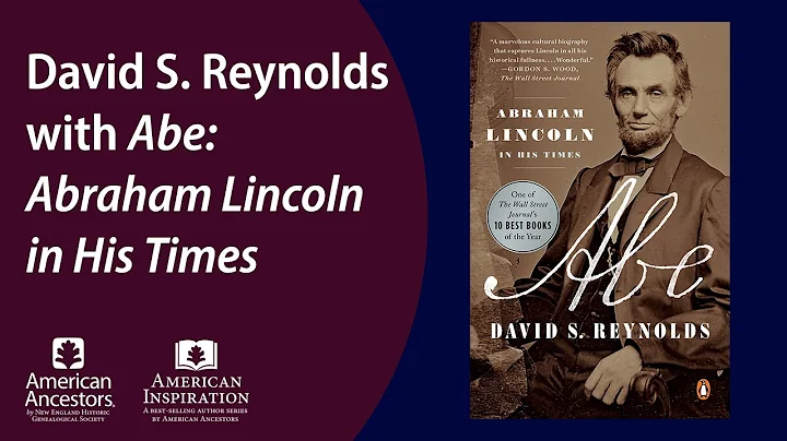 David S. Reynolds with "Abe: Abraham Lincoln in Hi...