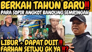 Download Lagu Dedi Mulyadi Liburkan Sopir angkot\u0026dapat uang Tahun baru, Banyak sopir angkot pingin jd warga Jabar MP3