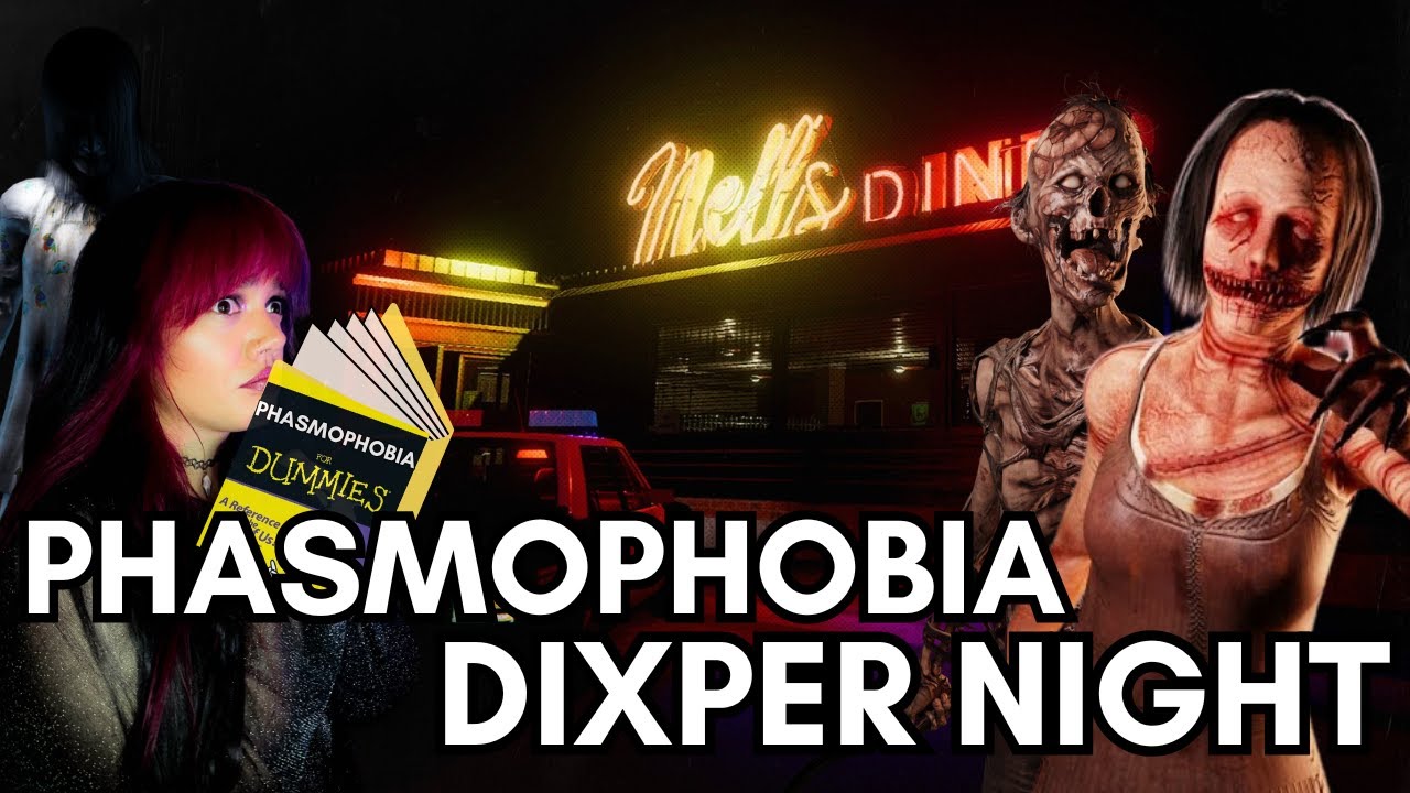 Nightmare Mode + DIXPER CHAOS 😭👻 | Phasmophobia Bingo Challenge | Live VOD @ShanaLeigh