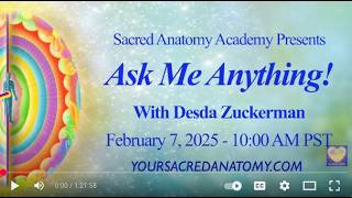 Ask Me Anything with Desda Zuckerman, 2/13/26