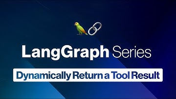 LangGraph: Dynamically Returning a Tool Output Directly