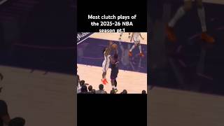 Most clutch plays of the season pt.1 #nbashorts #nba #basketball #clutch #gamewinner #sports