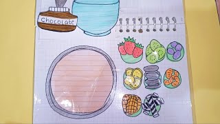 paperdiy🖍️ making crepe tutorial 🌯 paper cooking /asmr /paperplay