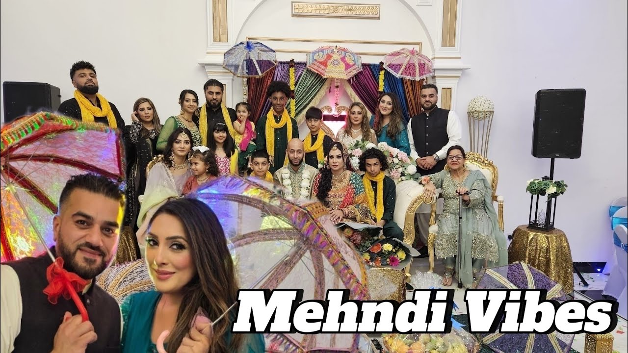 Mehndi Vibes ✨ Dhol, Dance & Colours