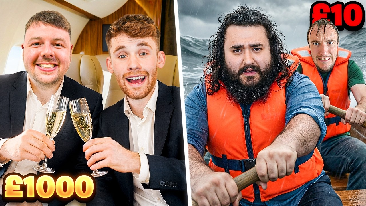 £10 vs £1000 Race Across The Country