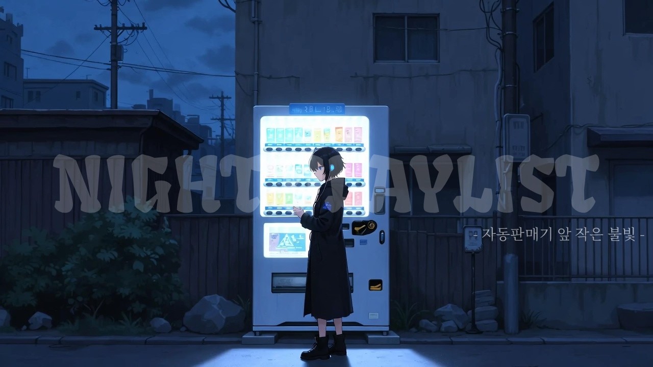「Playlist」자동판매기 앞 작은 불빛