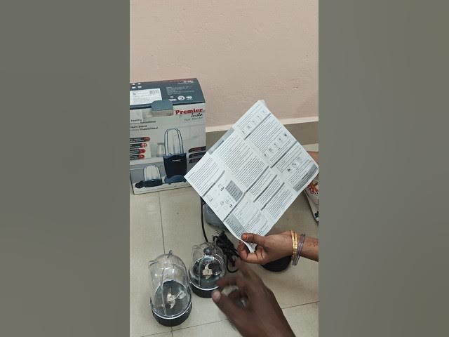 1st time using nutri blender✨ #video #ytshorts #shortsfeed #review #nutriblender #tamil