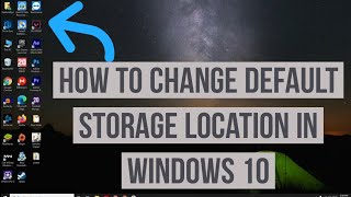 How to Change default Storage location in Windows 10 screenshot 5