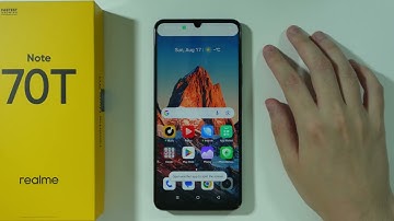 Realme Note 70T: Split Screen openen (Split View) - Twee apps tegelijk openen