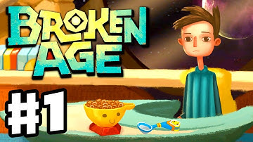 Broken Age - Gameplay Walkthrough Part 1 - Shay and His Spaceship (PC, iOS, Android)