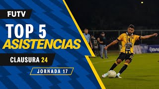 TOP 5 Asistencias / Jornada 17 / Clausura 2024