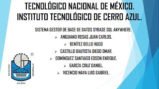 Auditoria Sybase SQL ANYWHERE 16.
