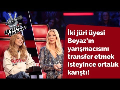 İki jüri üyesi Beyaz'ın yarışmacısını transfer etmek isteyince ortalık karıştı! | O Ses Türkiye 2018