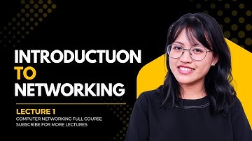 Lecture 1 Introduction to Networking
