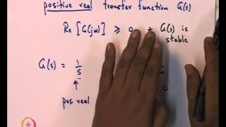 Mod-01 Lec-17 Passive filters, Dissipation equality, positive real lemma