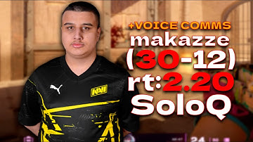 makazze (30-12) rt:2.20 +VOICE COMMS (anubis) | FACEIT Ranked EU | #cs2 #pov