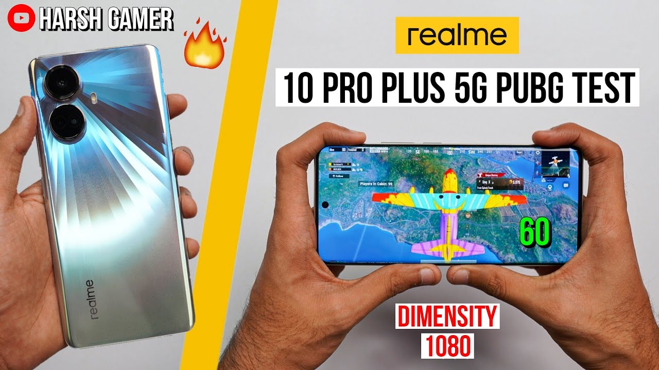 Realme 10 Pro Plus 5G Pubg Test, Heating and Battery Test | Should You Buy? 🤔