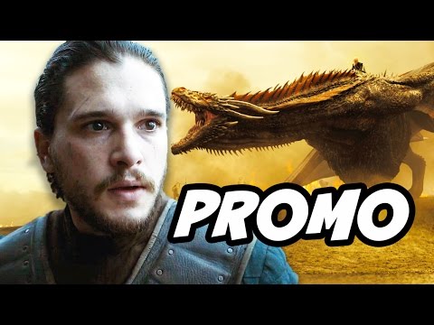 Game Of Thrones Season 7 Promo Breakdown - Daenerys Dragons and Jon Snow