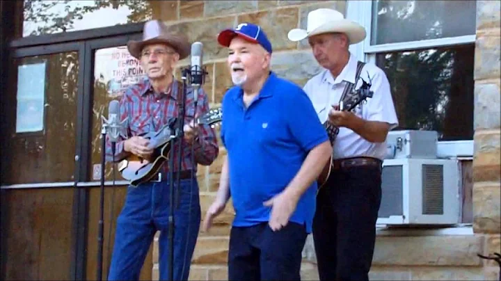 Junior Fulks, John Birke, and Delton Rollins on th...